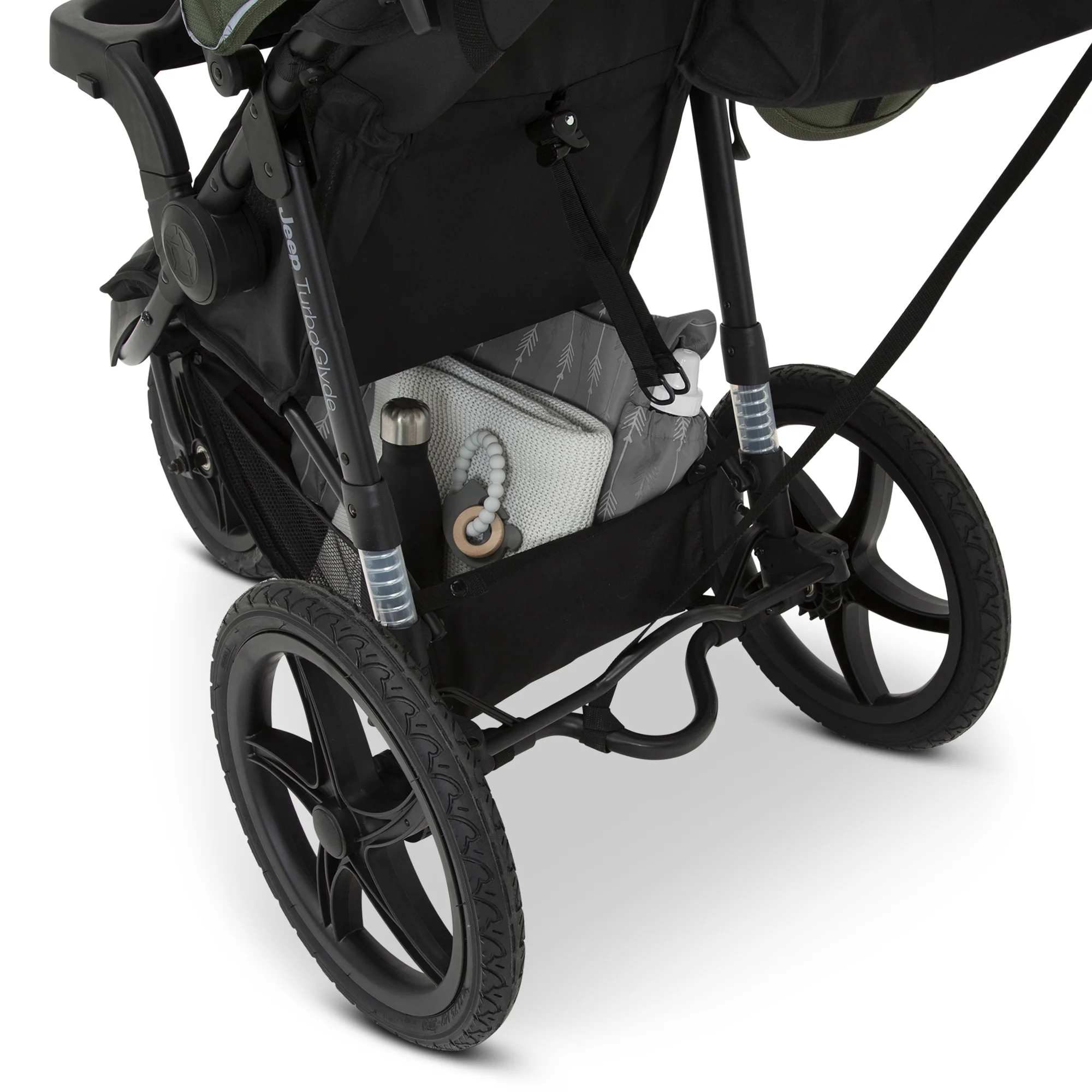 Jeep TurboGlyde Jogging Stroller by Delta Children, Black