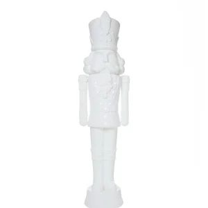 2025 Holiday Time 75” 6 Foot Nutcracker Christmas Statue Decoration, Lights/Music