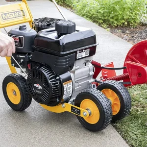 01-5.5GT-7 Petrol-powered lawn edger, 5.50 Nm gross torque/3.5 hp B&S engine, 7-inch wheels