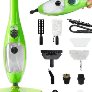 2025 H2O MOP® X5 Steam Mop and Handheld Steam Cleaner For Cleaning Hardwood and Kitchen Tile Floors  Grout Cleaner  Upholstery Cleaner and Carpets