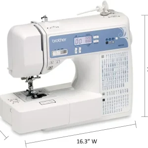 Brother Sewing and Quilting Machine Computerized 165 Built-in Stitches LCD Display Wide Table