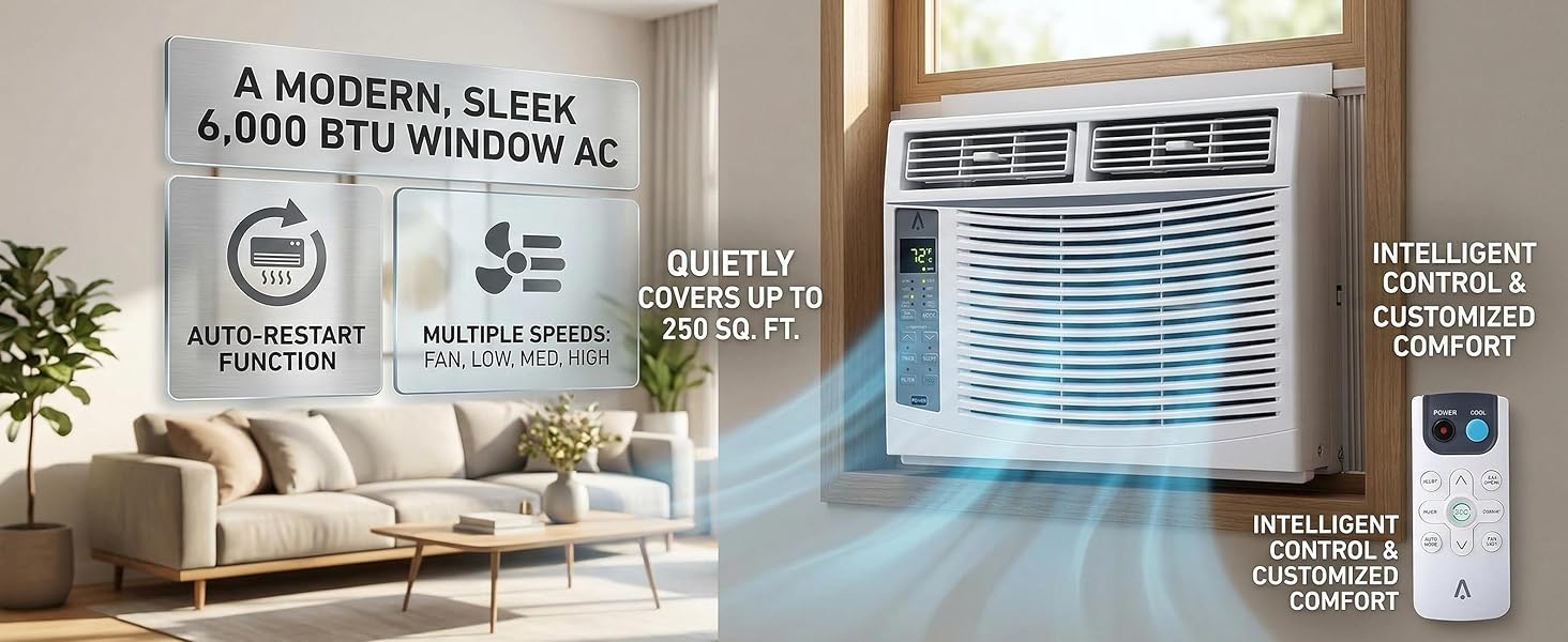 10.000 BTU Window Air Conditioner